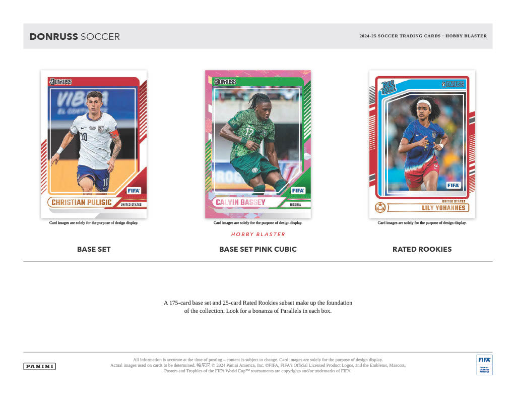 2024-25 Panini Donruss Soccer Hobby Blaster 20-Box Case