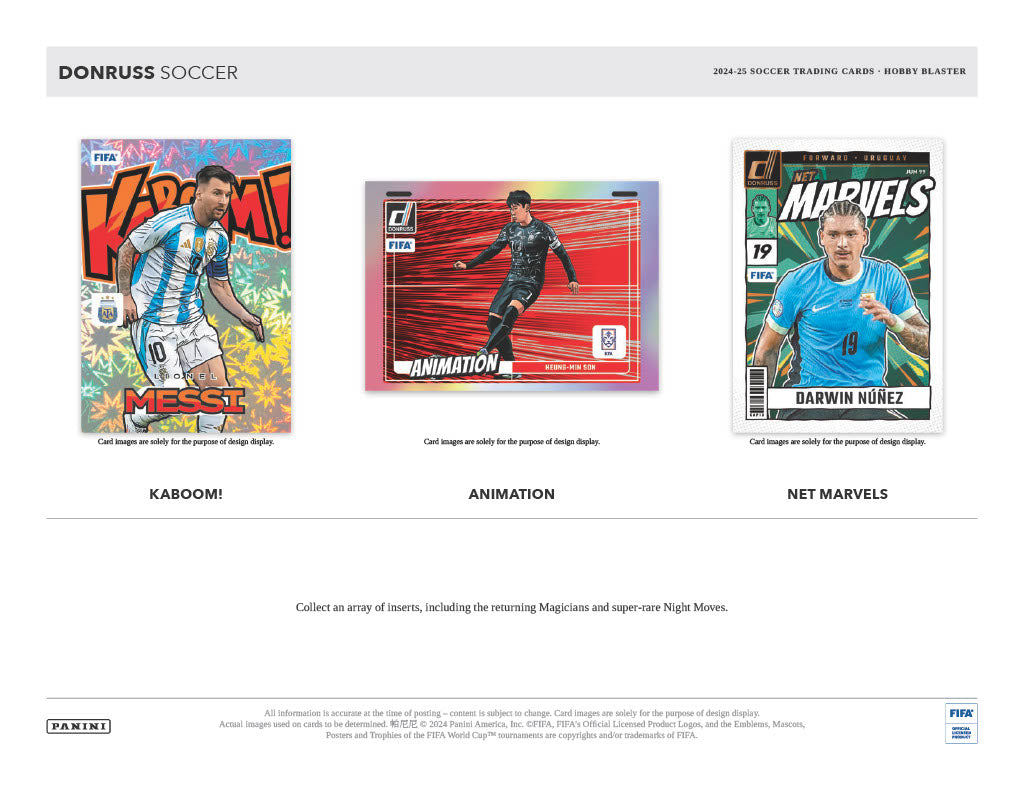 2024-25 Panini Donruss Soccer Hobby Blaster 20-Box Case