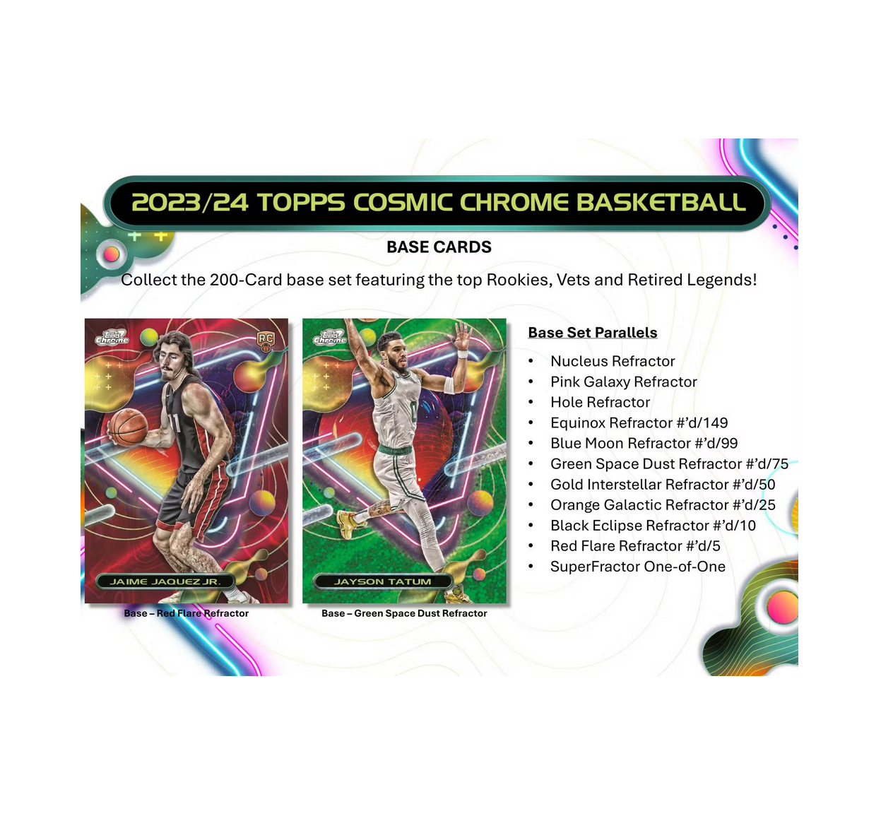 2023-24 Topps Cosmic Chrome Basketball Hobby 12-Box Case