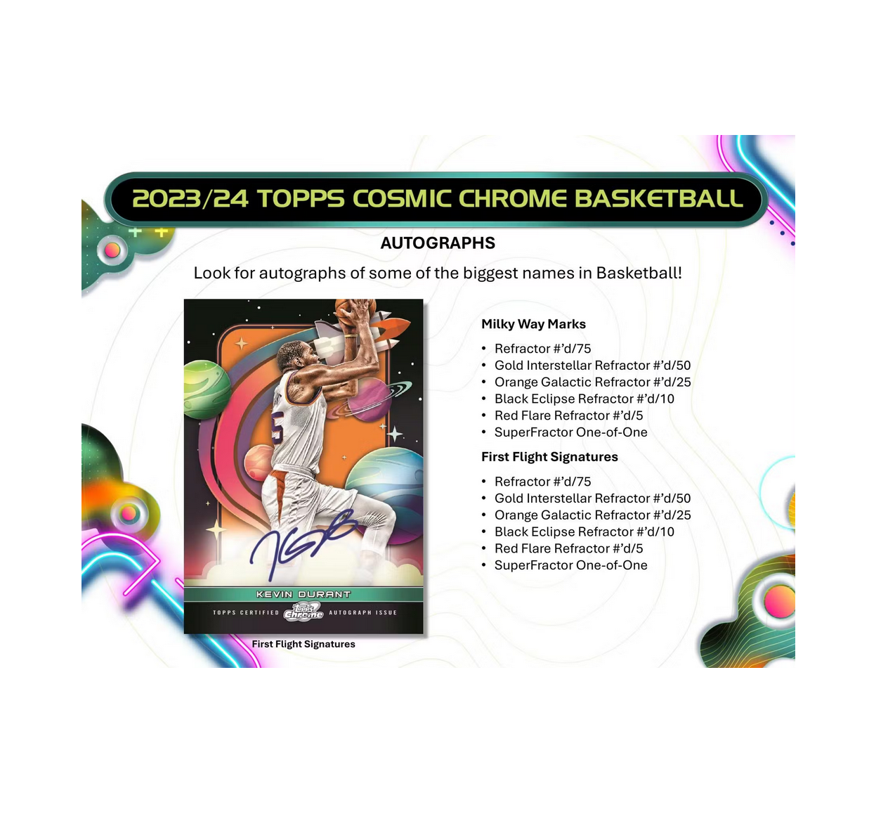 2023-24 Topps Cosmic Chrome Basketball Hobby 12-Box Case