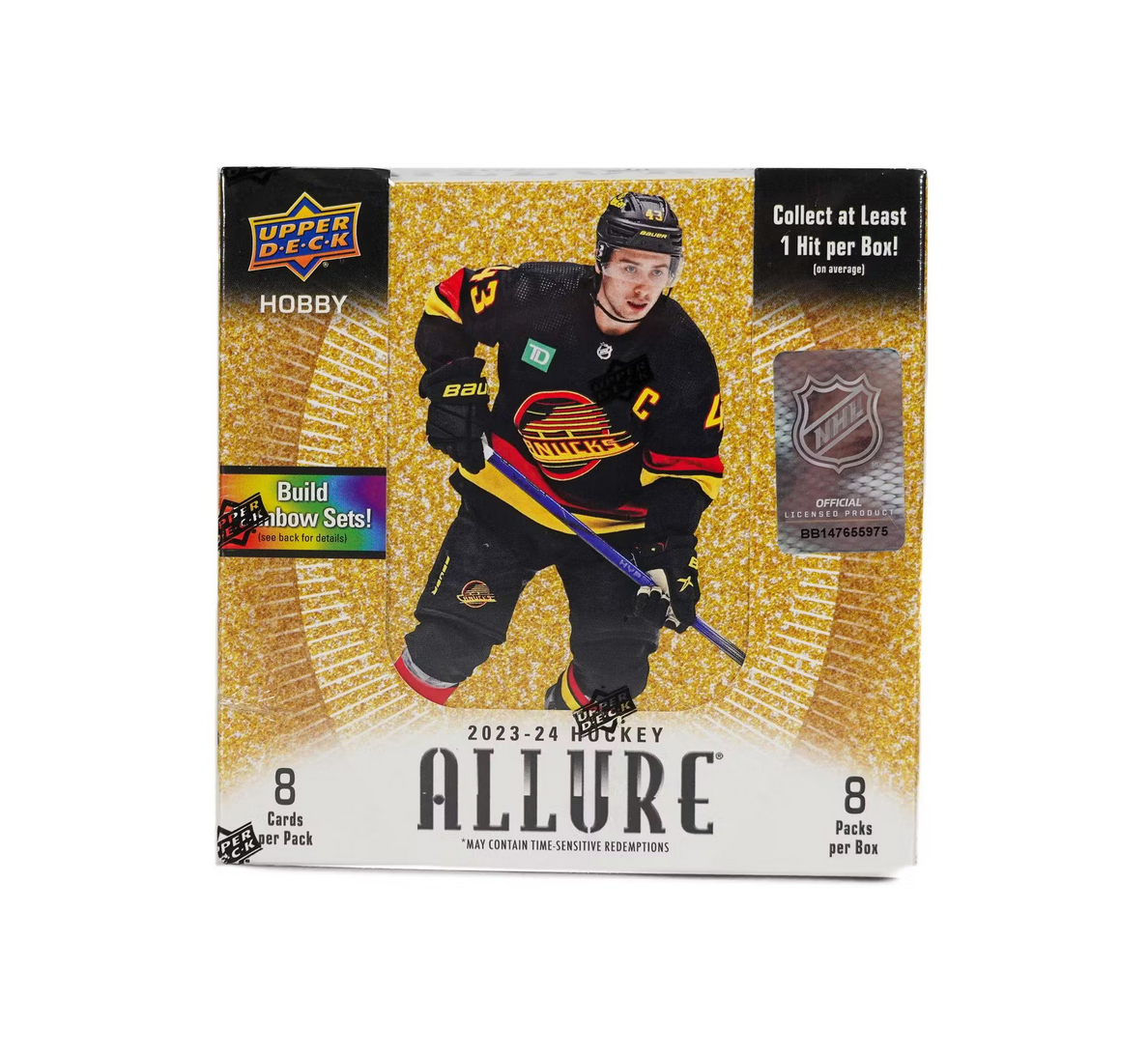 2023-24 Upper Deck Allure Hockey Hobby 18-Box Case