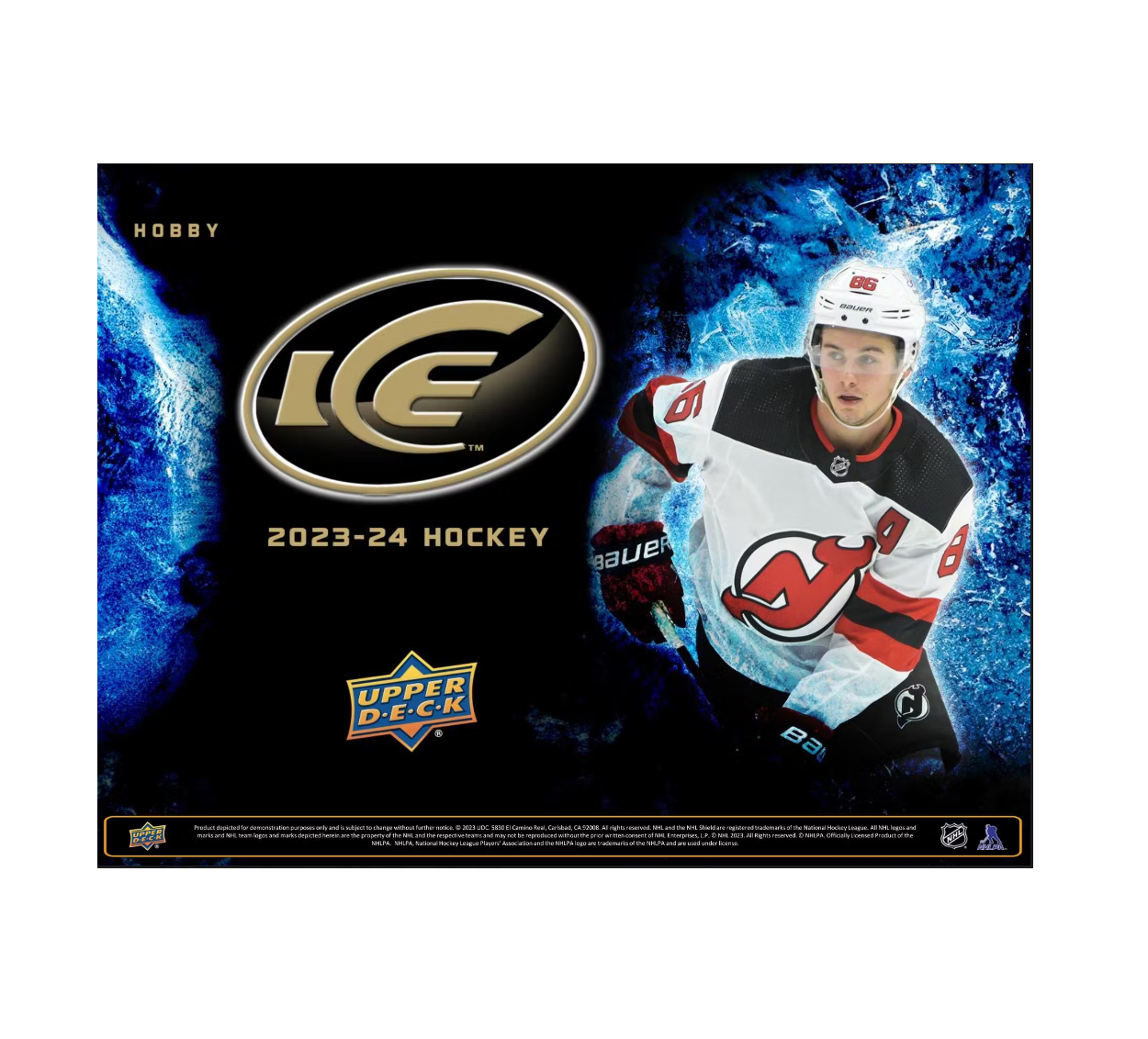 2023-24 Upper Deck Ice Hockey Hobby 12-Box Case