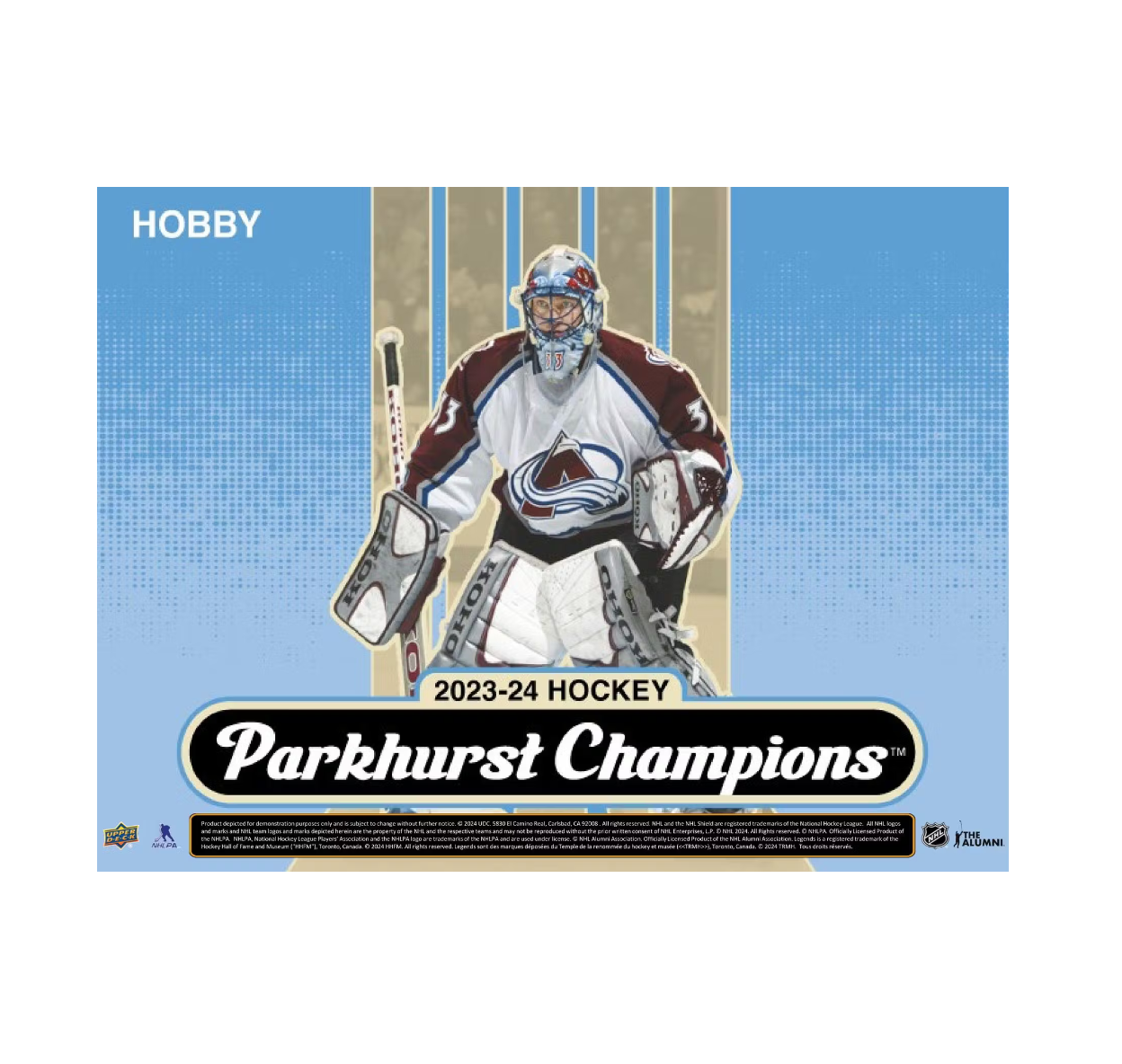 2023-24 Upper Deck Parkhurst Champions Hockey Hobby 12-Box Case