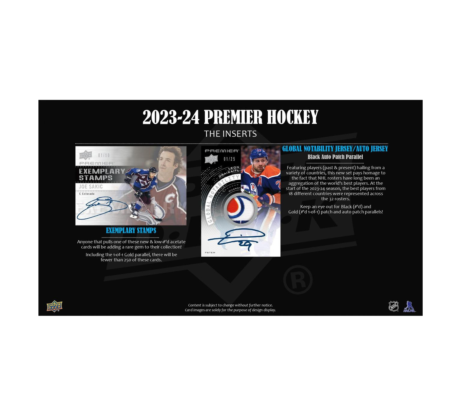 2023-24 Upper Deck Premier Hockey Hobby 10-Box Case