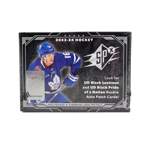 2023-24 Upper Deck SPx Hockey Hobby 20-Box Case