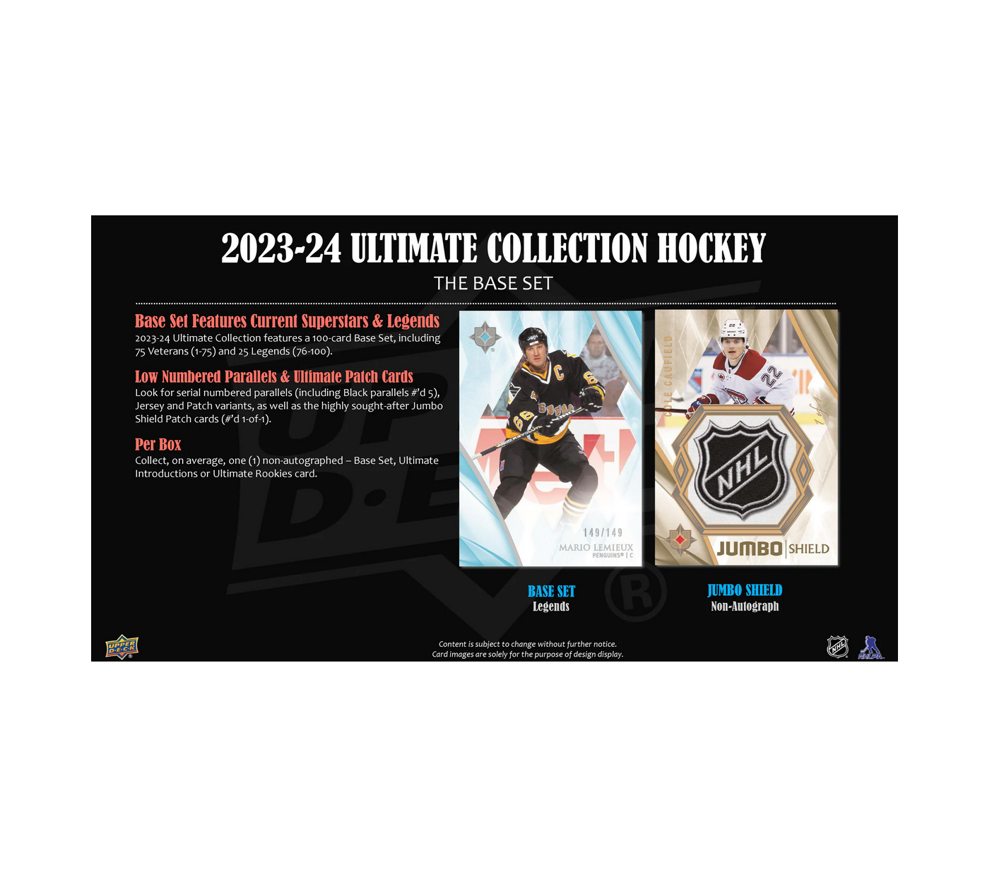 2023-24 Upper Deck Ultimate Collection Hockey Hobby 16-Box Case