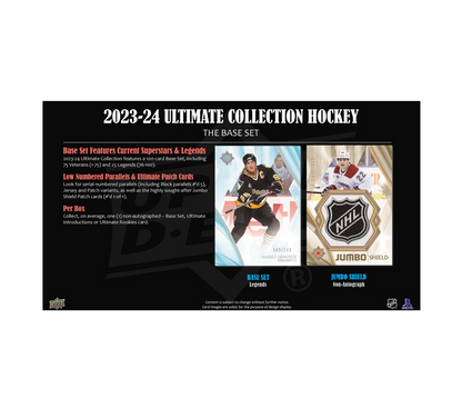 2023-24 Upper Deck Ultimate Collection Hockey Hobby 8-Box Case