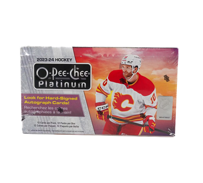 2023-24 Upper Deck O-Pee-Chee Platinum Hockey Hobby 8-Box Case