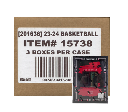 2023-24 Panini Impeccable Basketball Hobby 3-Box Case