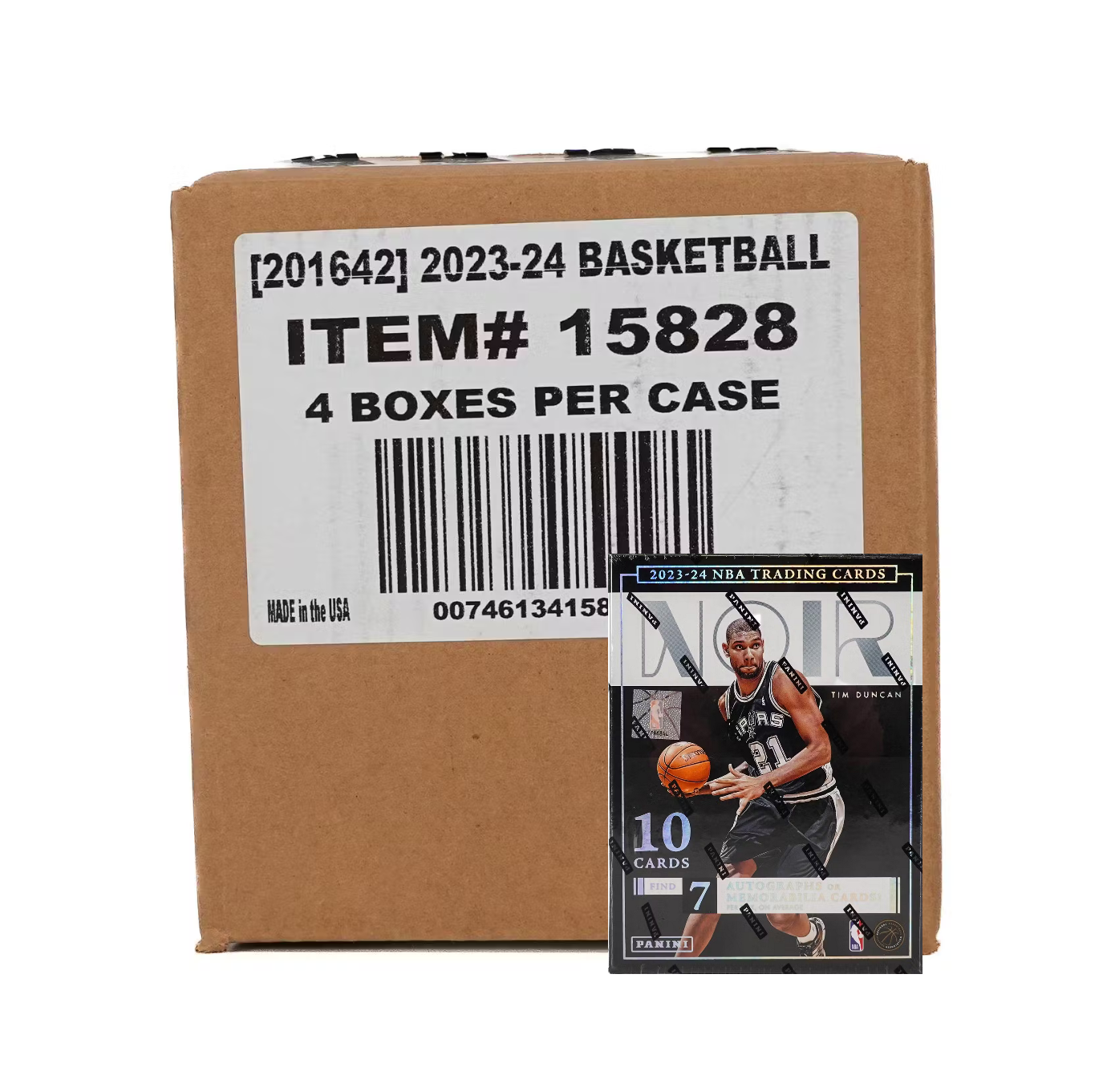 2023-24 Panini Noir Basketball Hobby 4-Box Case