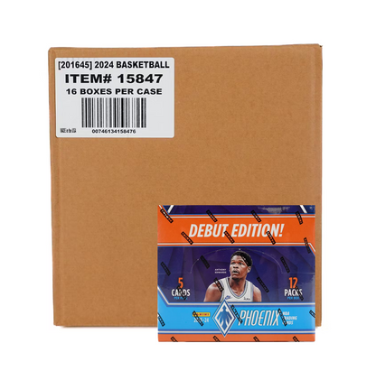 2023-24 Panini Phoenix Basketball Hobby 16-Box Case