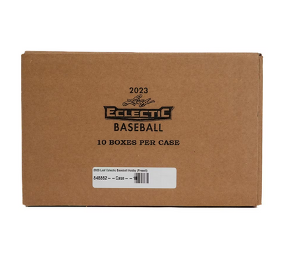 2023 Leaf Eclectic Baseball 10-Box Case