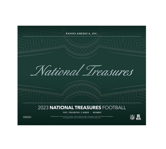 2023 Panini National Treasures Football Hobby 4-Box Case