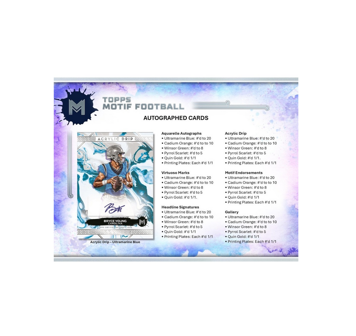 2023 Topps Motif Football Hobby Box