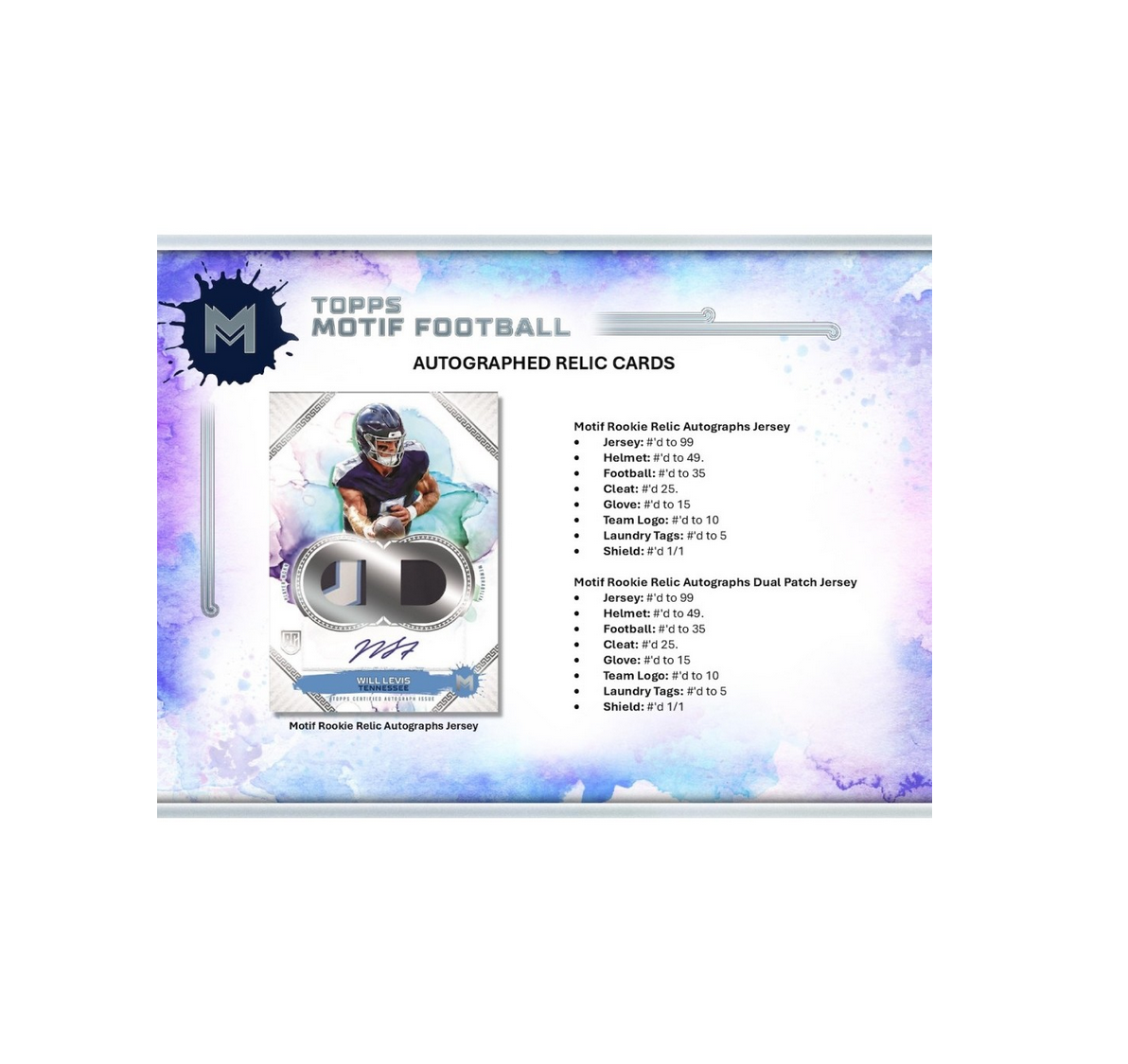 2023 Topps Motif Football Hobby Box