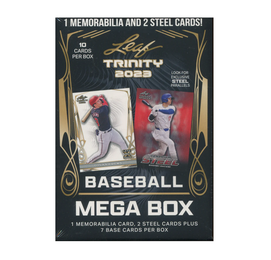 2023 Leaf Trinity Baseball Mega 20-Box Case