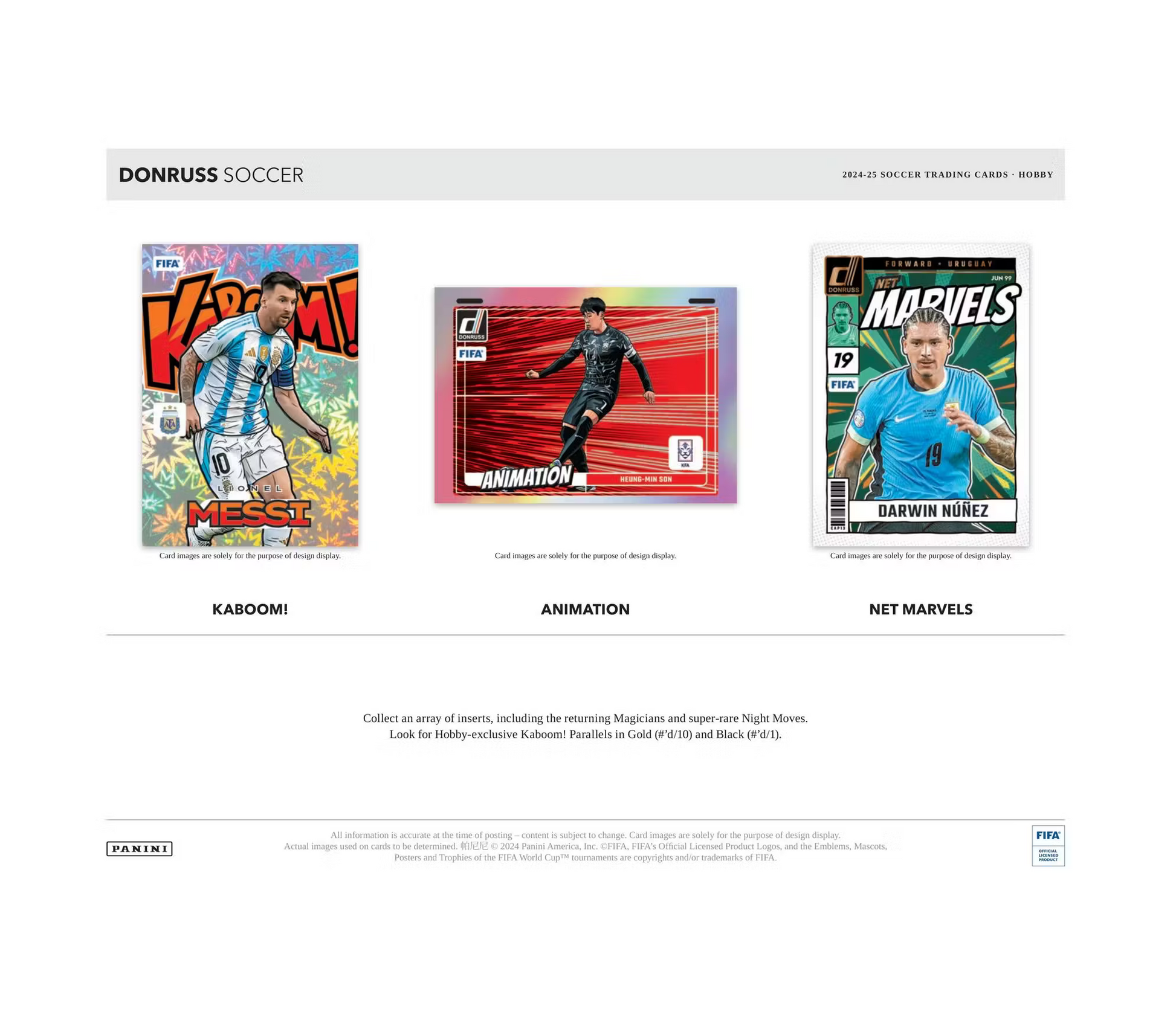 2024-25 Panini Donruss Soccer Hobby 12-Box Case