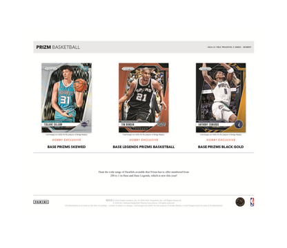 2024-25 Panini Prizm Basketball Hobby Box