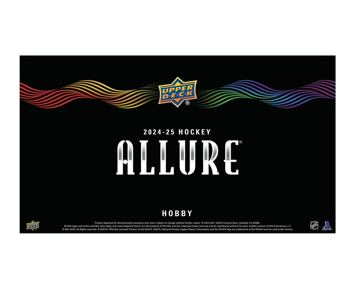 2024-25 Upper Deck Allure Hockey Hobby 18-Box Case