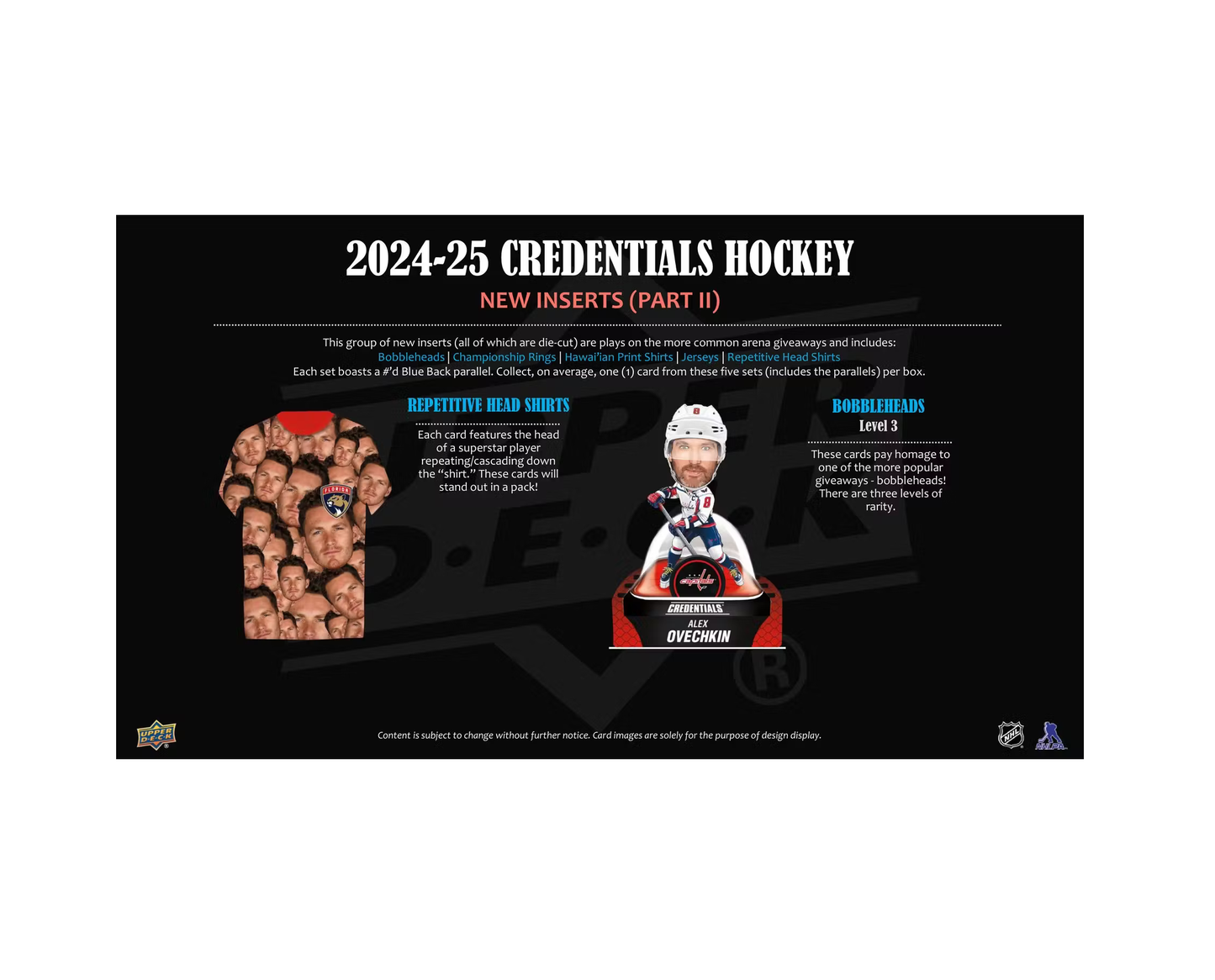 2024-25 Upper Deck Credentials Hockey Hobby 20-Box Case