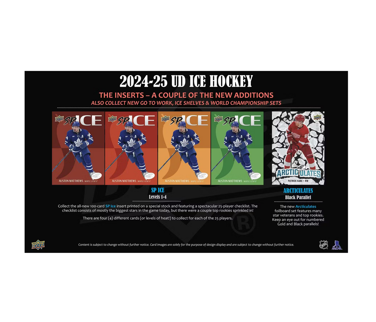 2024-25 Upper Deck Ice Hockey Hobby 24-Box Case