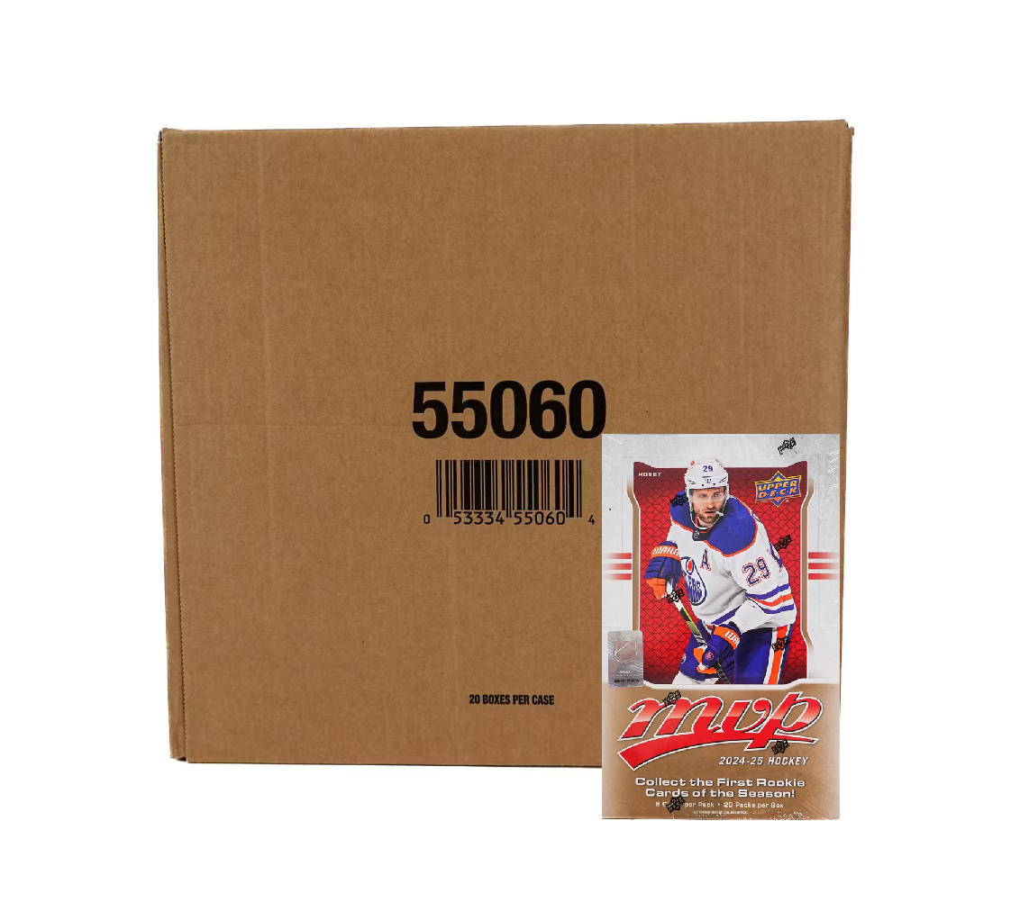 2024-25 Upper Deck MVP Hockey Hobby 20-Box Case