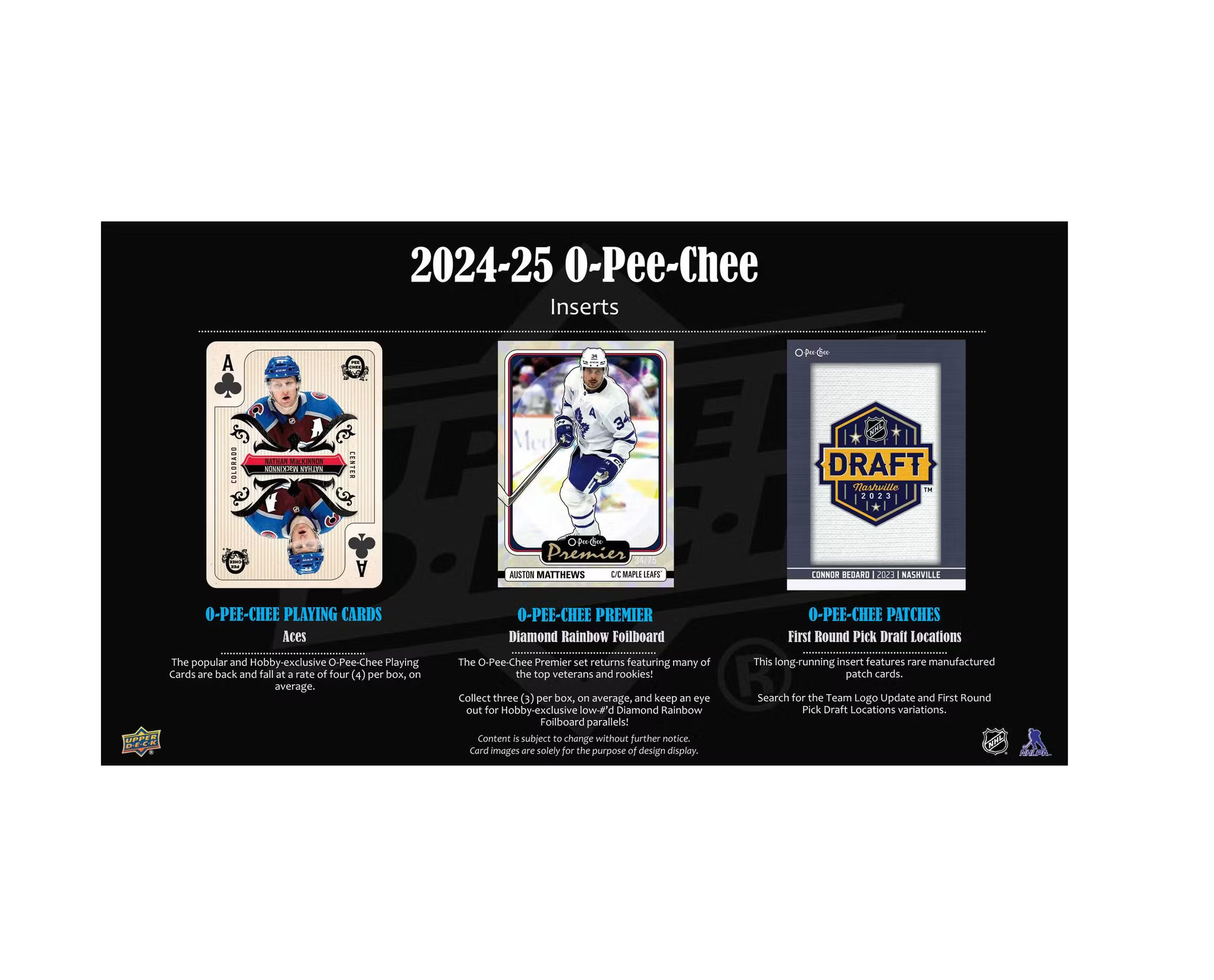 2024-25 Upper Deck O-Pee-Chee Hockey Hobby 16-Box Case