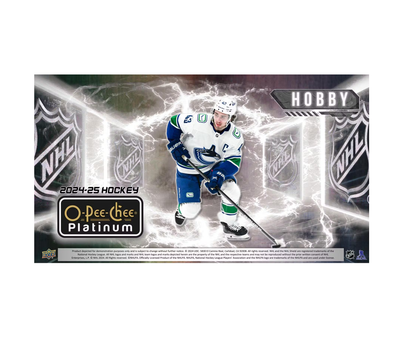 2024-25 Upper Deck O-Pee-Chee Platinum Hockey Hobby 8-Box Case