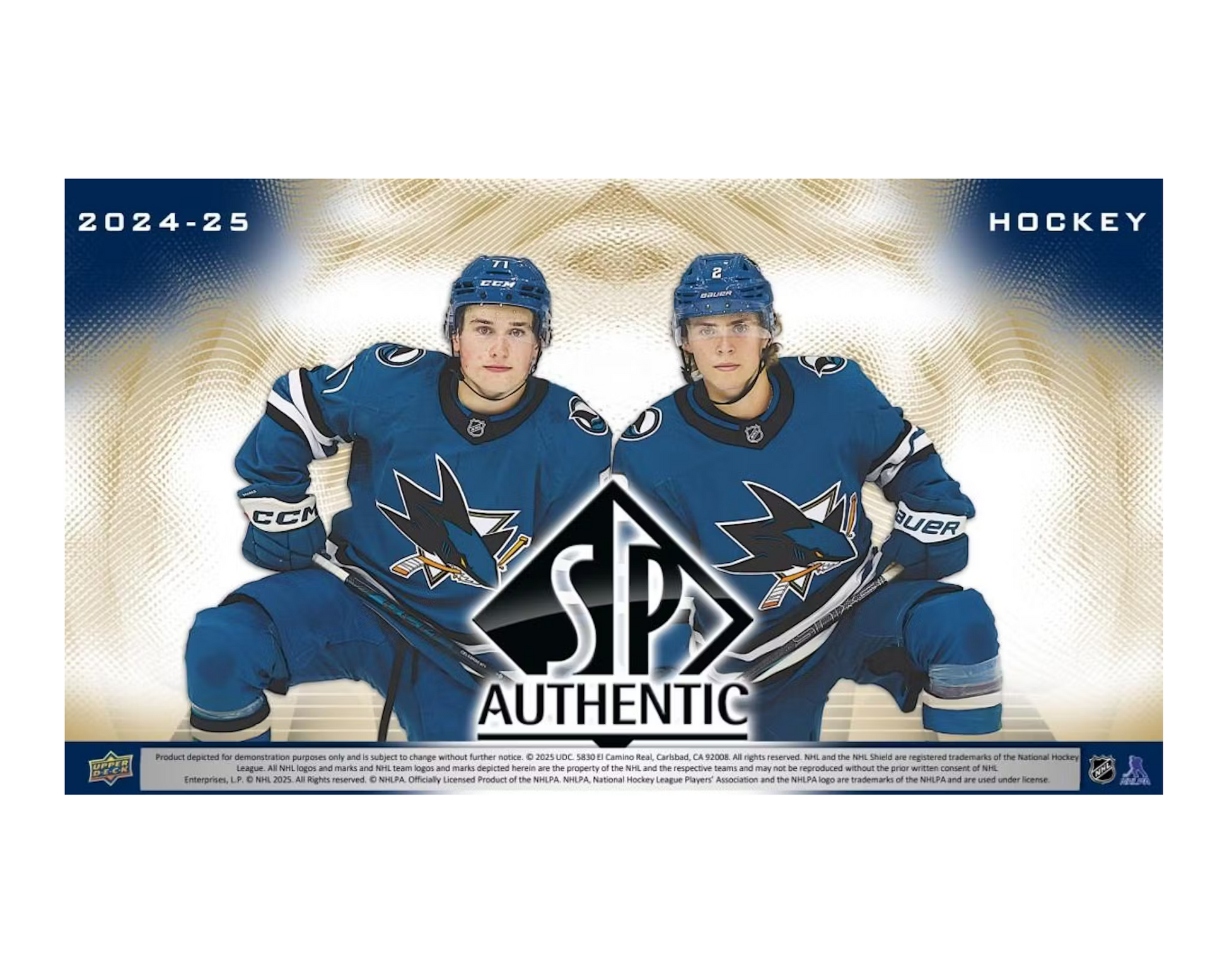 2024-25 Upper Deck SP Authentic Hockey Hobby 16-Box Case