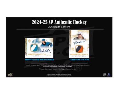 2024-25 Upper Deck SP Authentic Hockey Hobby 16-Box Case