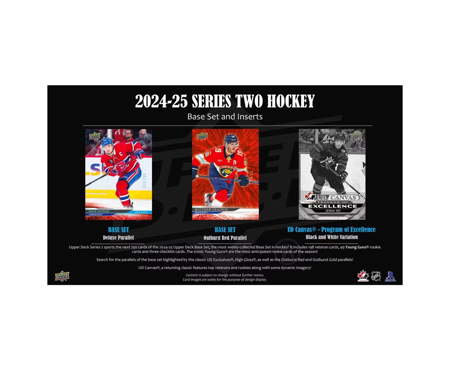 2024-25 Upper Deck Series 2 Hockey Hobby 12-Box Case