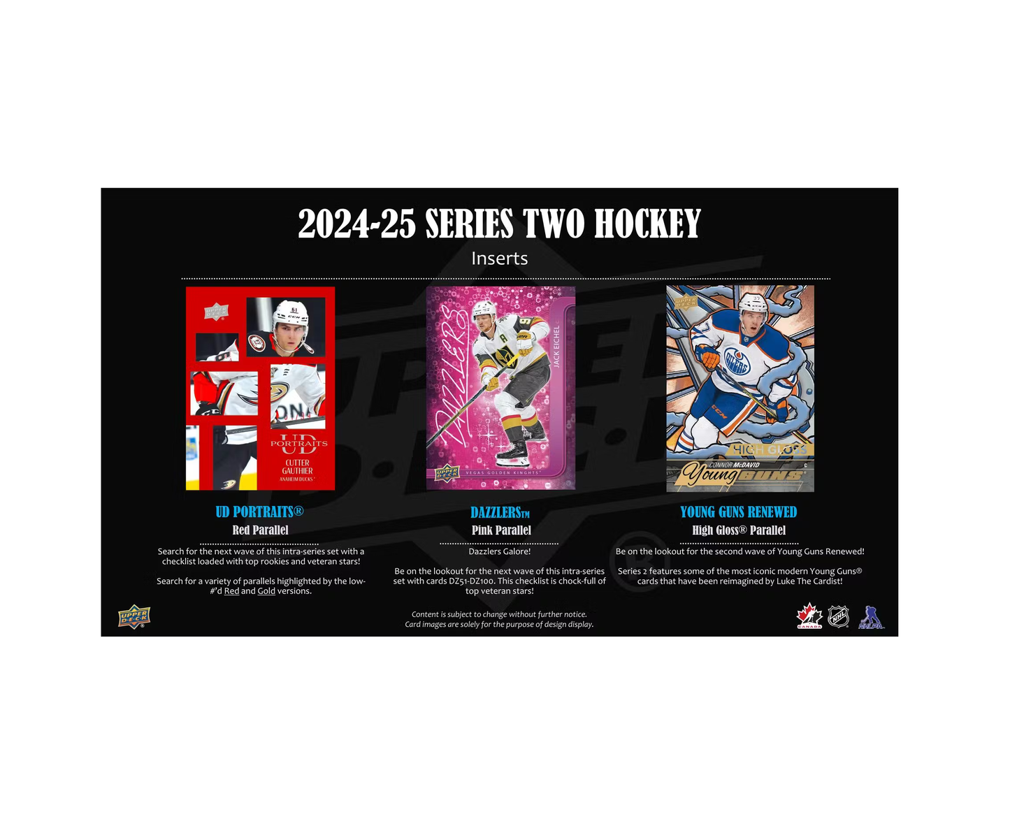 2024-25 Upper Deck Series 2 Hockey Hobby 12-Box Case