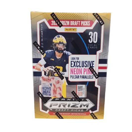 2024 Panini Prizm Draft Picks Football 6-Pack Hobby Blaster 20-Box Case (Neon Pink Pulsar Parallels!)