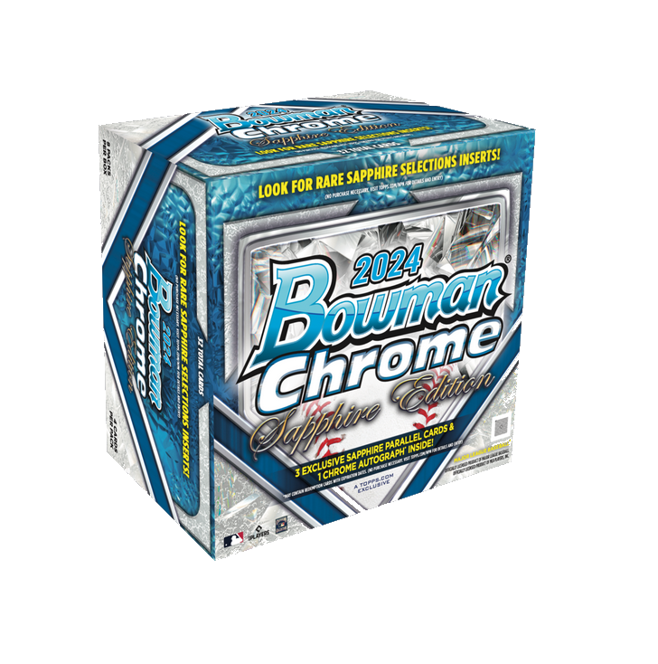 2024 Bowman Chrome Baseball Sapphire Edition Hobby Box