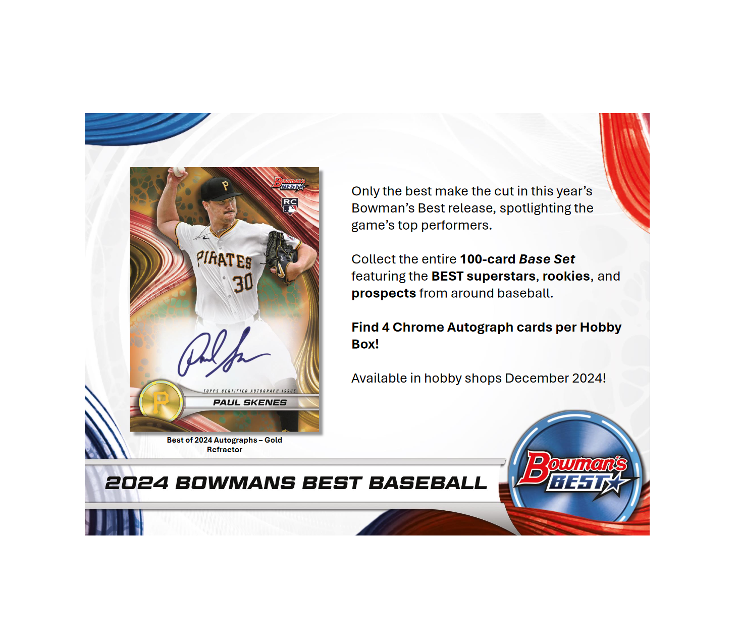 2024 Bowman's Best Baseball Hobby 8-Box Case