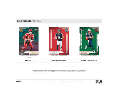 2024 Panini Donruss Elite Football Hobby Box