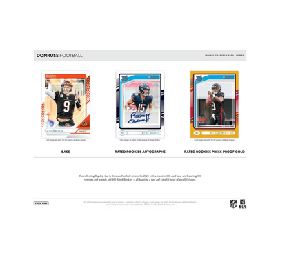 2024 Panini Donruss Football Hobby Box