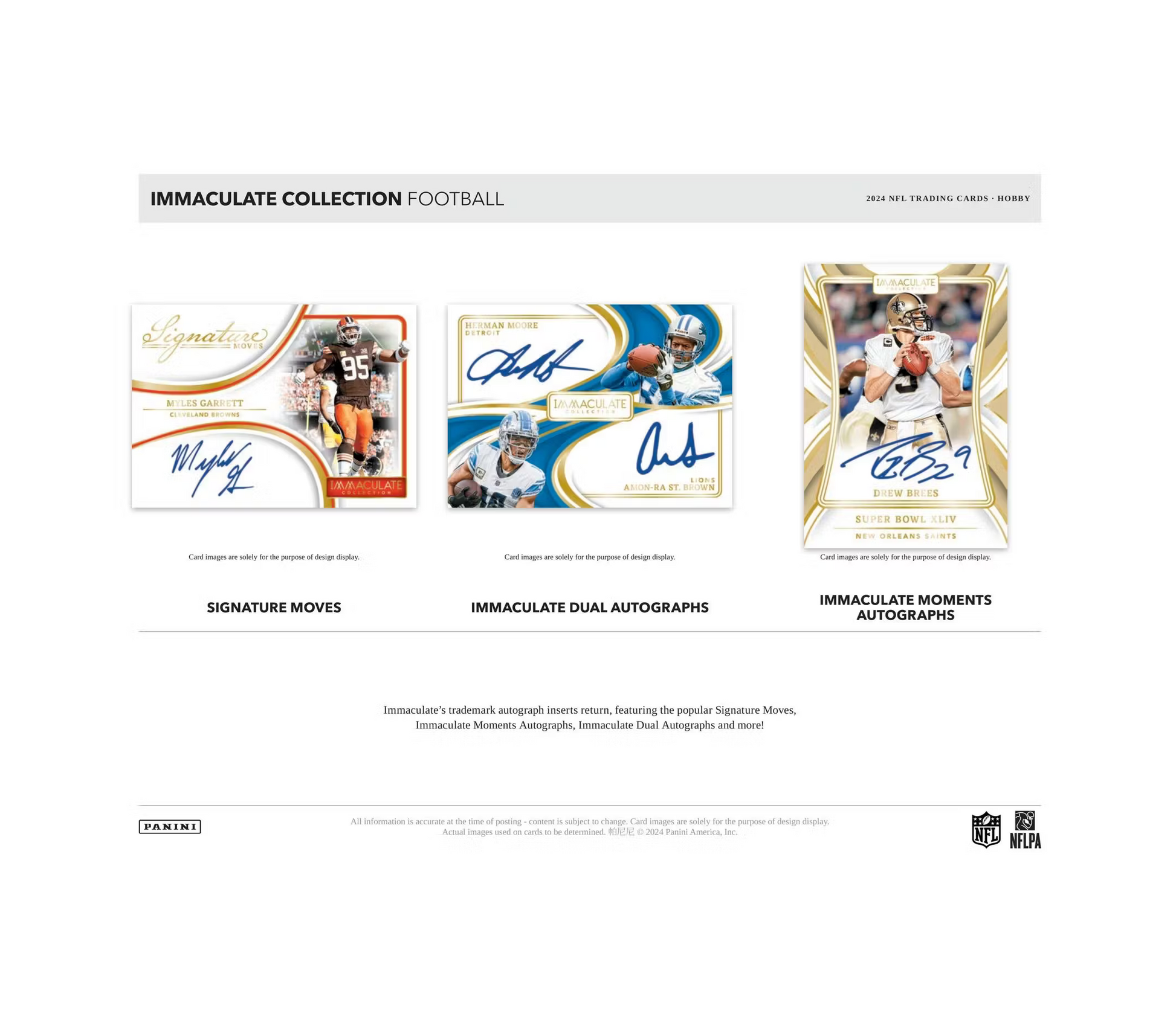 2024 Panini Immaculate Football Hobby Box