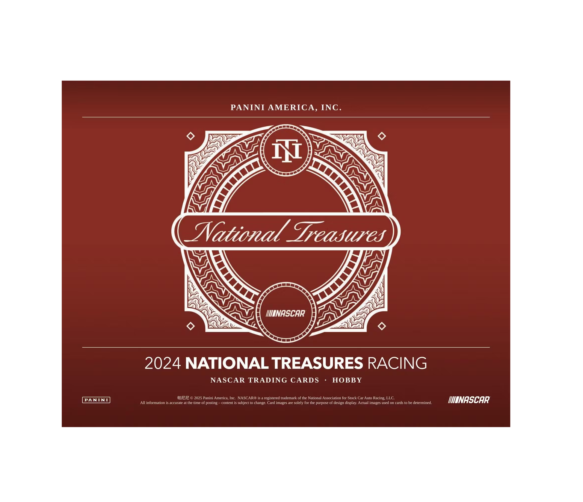 2024 Panini National Treasures Racing Hobby Box