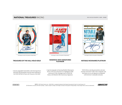 2024 Panini National Treasures Racing Hobby Box