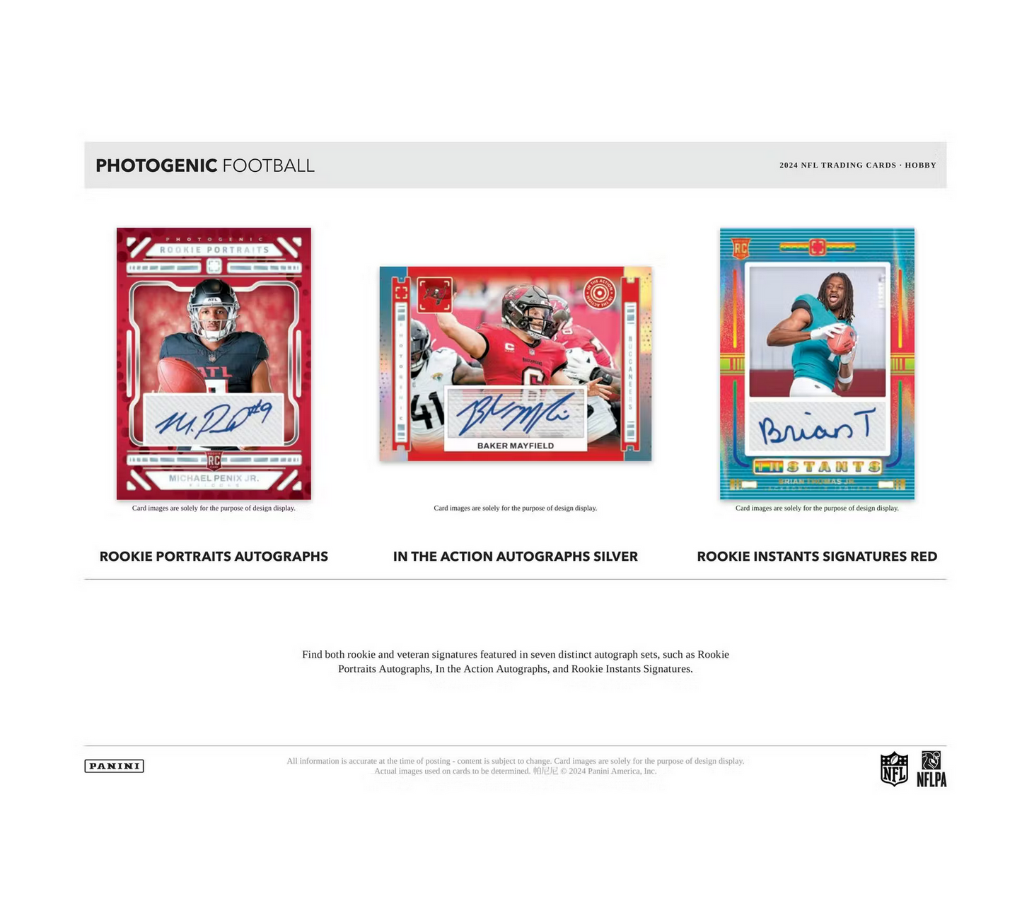 2024 Panini Photogenic Football Hobby 14-Box Case