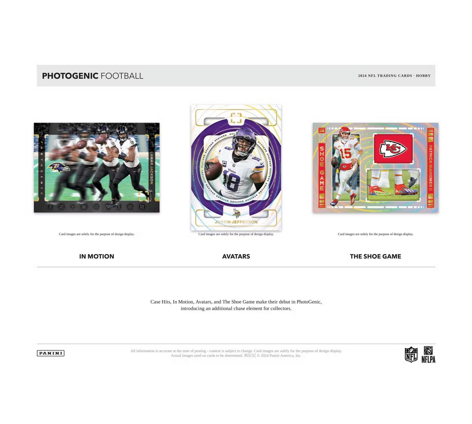 2024 Panini Photogenic Football Hobby Box