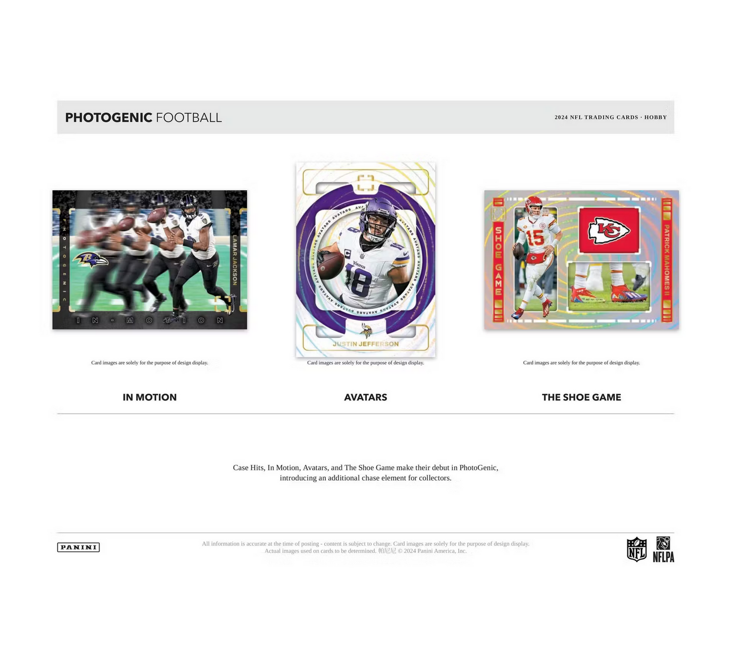 2024 Panini Photogenic Football Hobby 14-Box Case