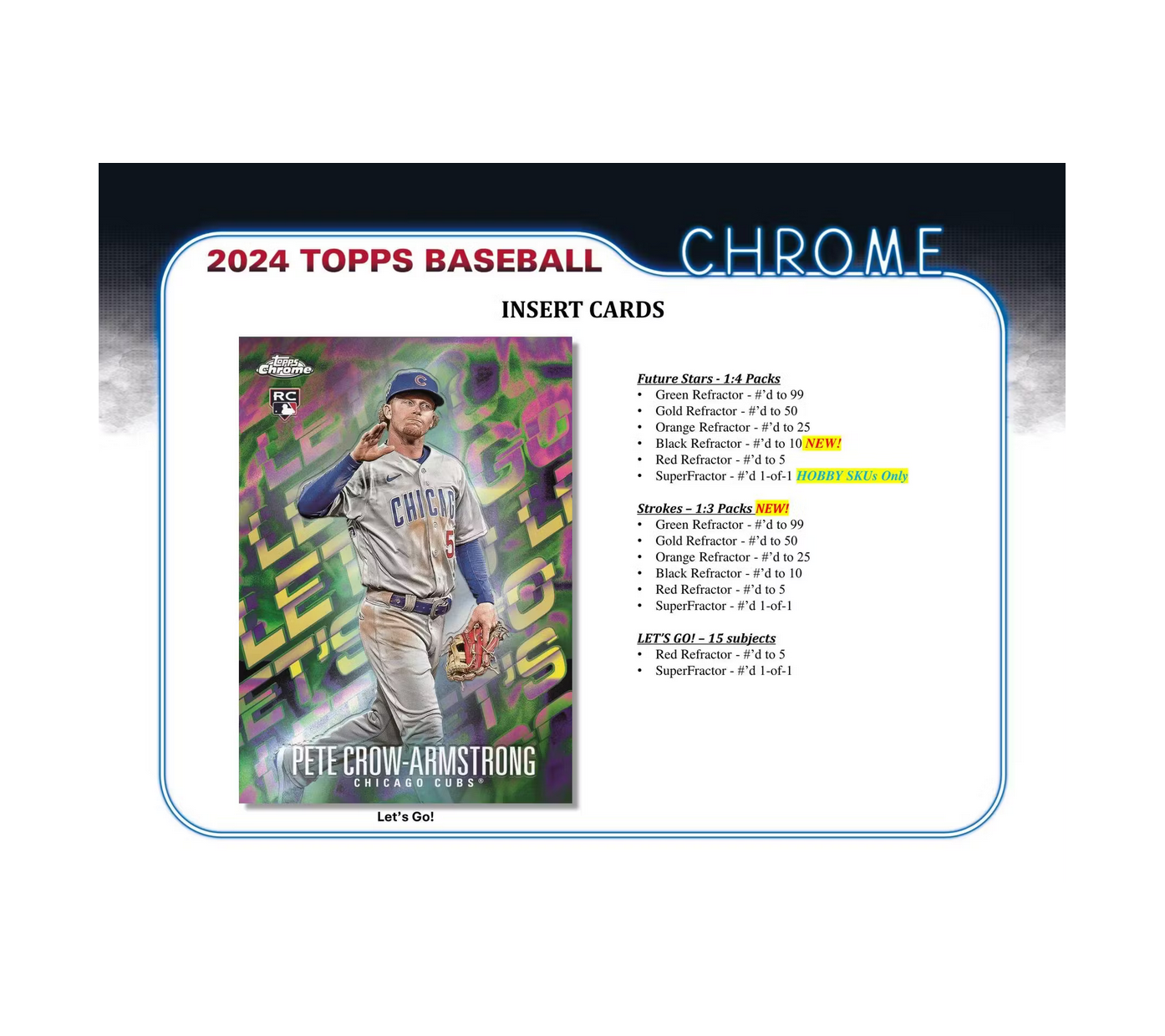 2024 Topps Chrome Baseball Jumbo HTA Box