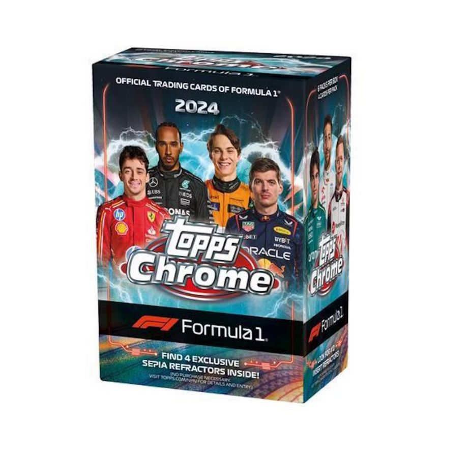 2024 Topps Chrome F1 Formula 1 Racing Blaster 40-Box Case