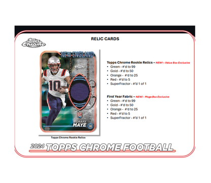 2024 Topps Chrome Football Blaster 40-Box Case