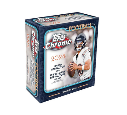 2024 Topps Chrome Football Mega 20-Box Case