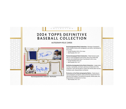 2024 Topps Definitive Collection Baseball Hobby Box