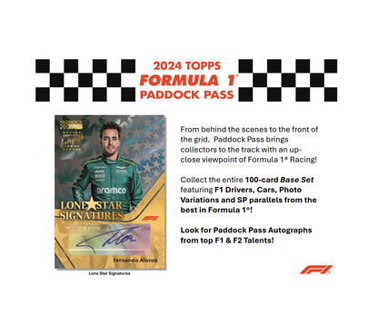 2024 Topps Paddock Pass F1 Formula 1 Blaster 40-Box Case