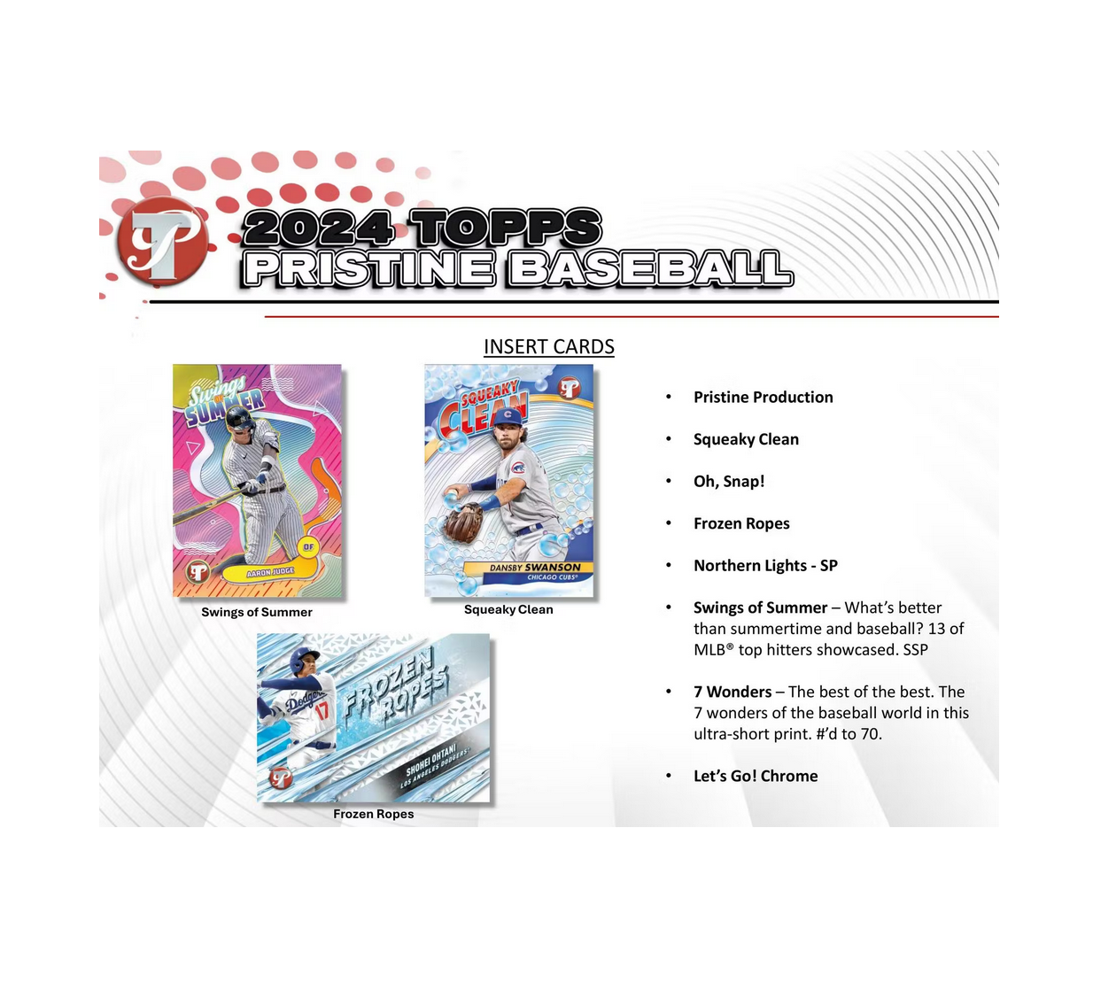 2024 Topps Pristine Baseball Hobby Box